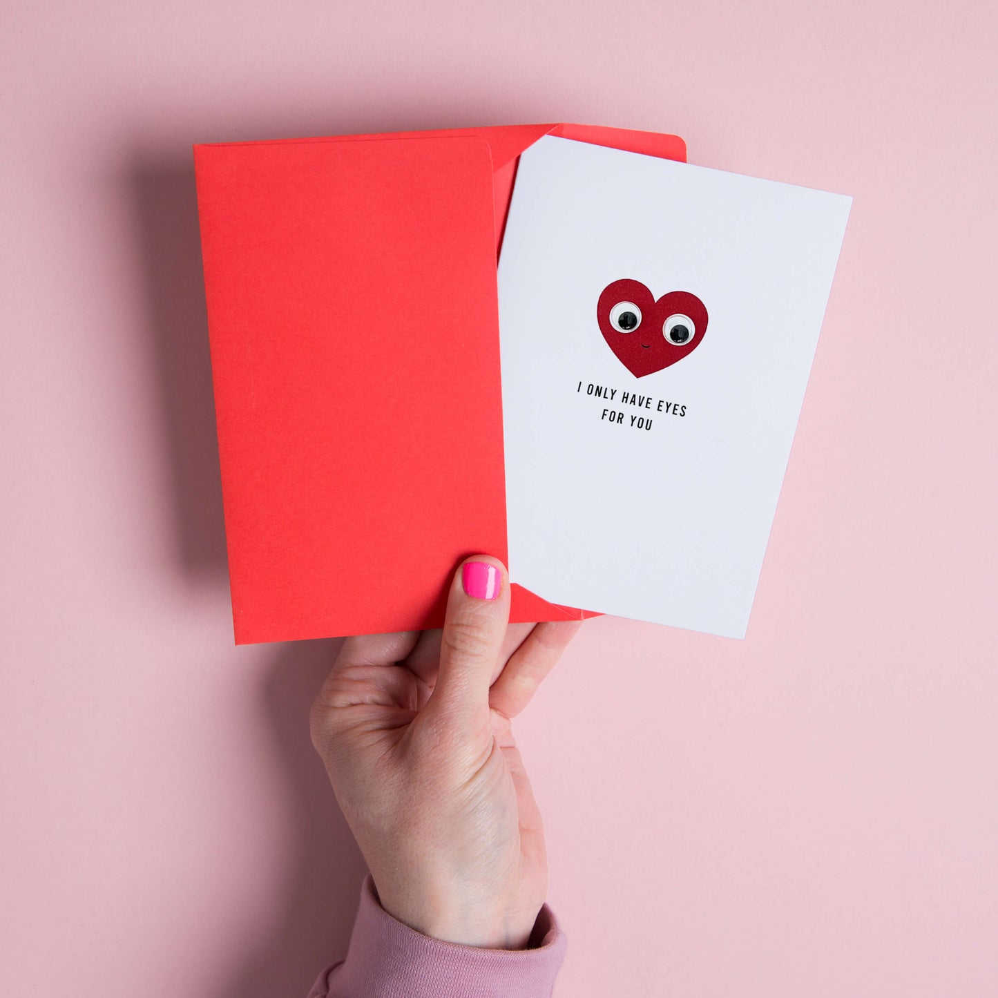 I Only Have Eyes for You Valentine's Day Card