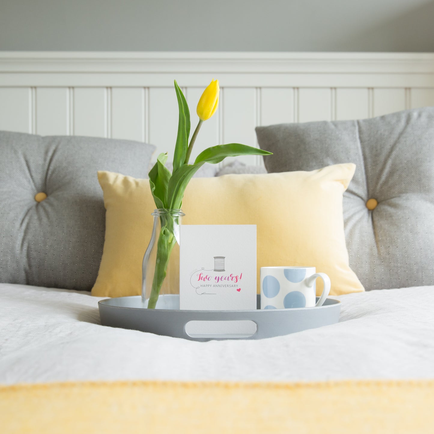 'Cotton' 2nd Anniversary Card