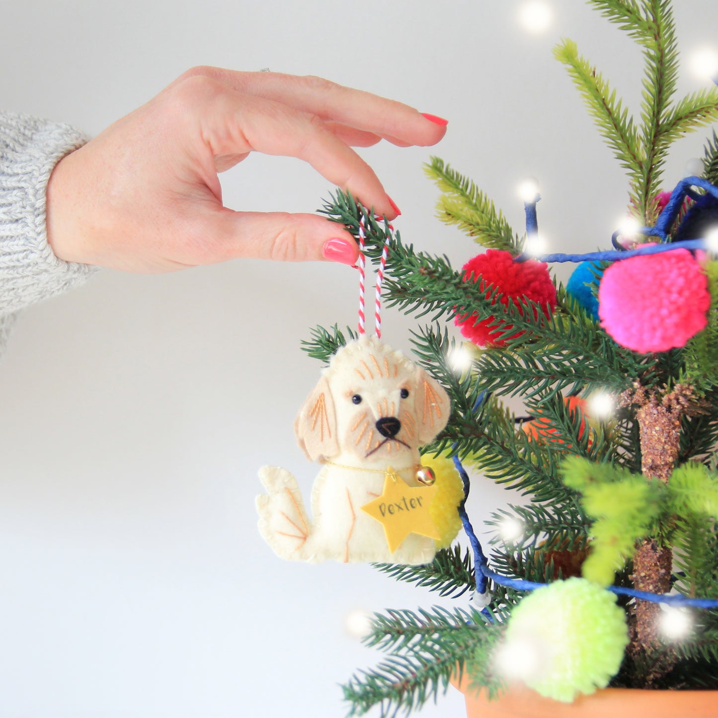 Personalised Dog Christmas Ornament