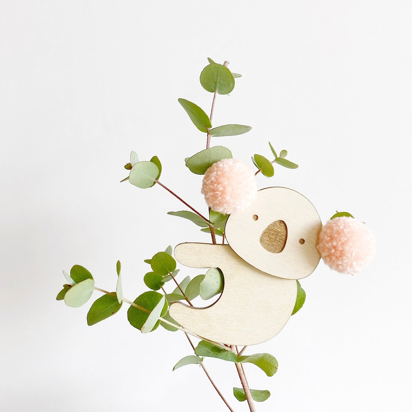 Pom Pom Clip on Koala
