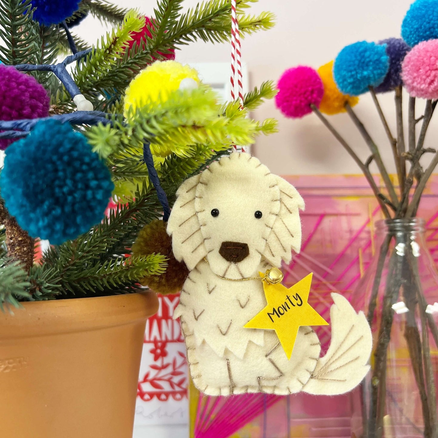 Personalised Dog Christmas Ornament