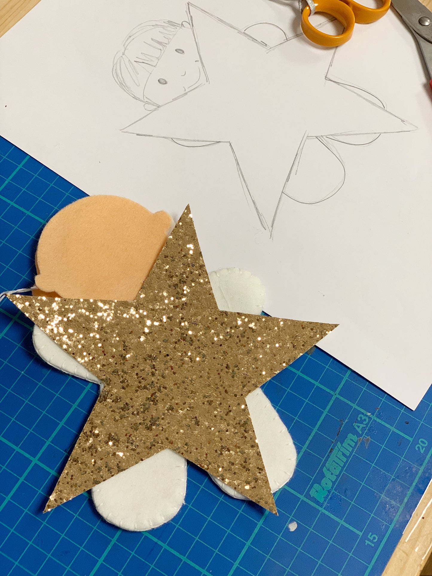 Bespoke Felt Christmas Tree topper