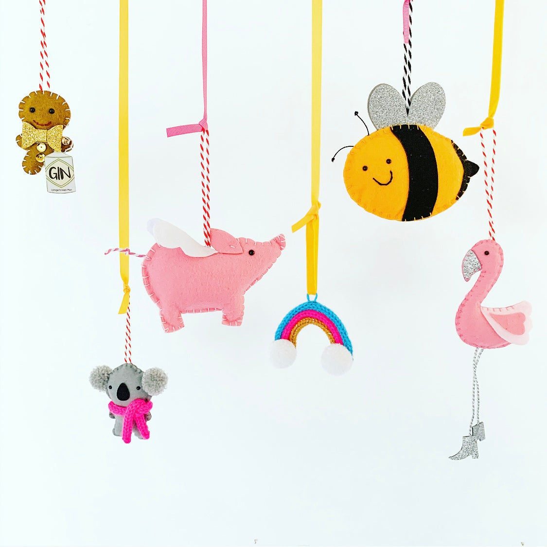 Pig Personalised Christmas Decoration