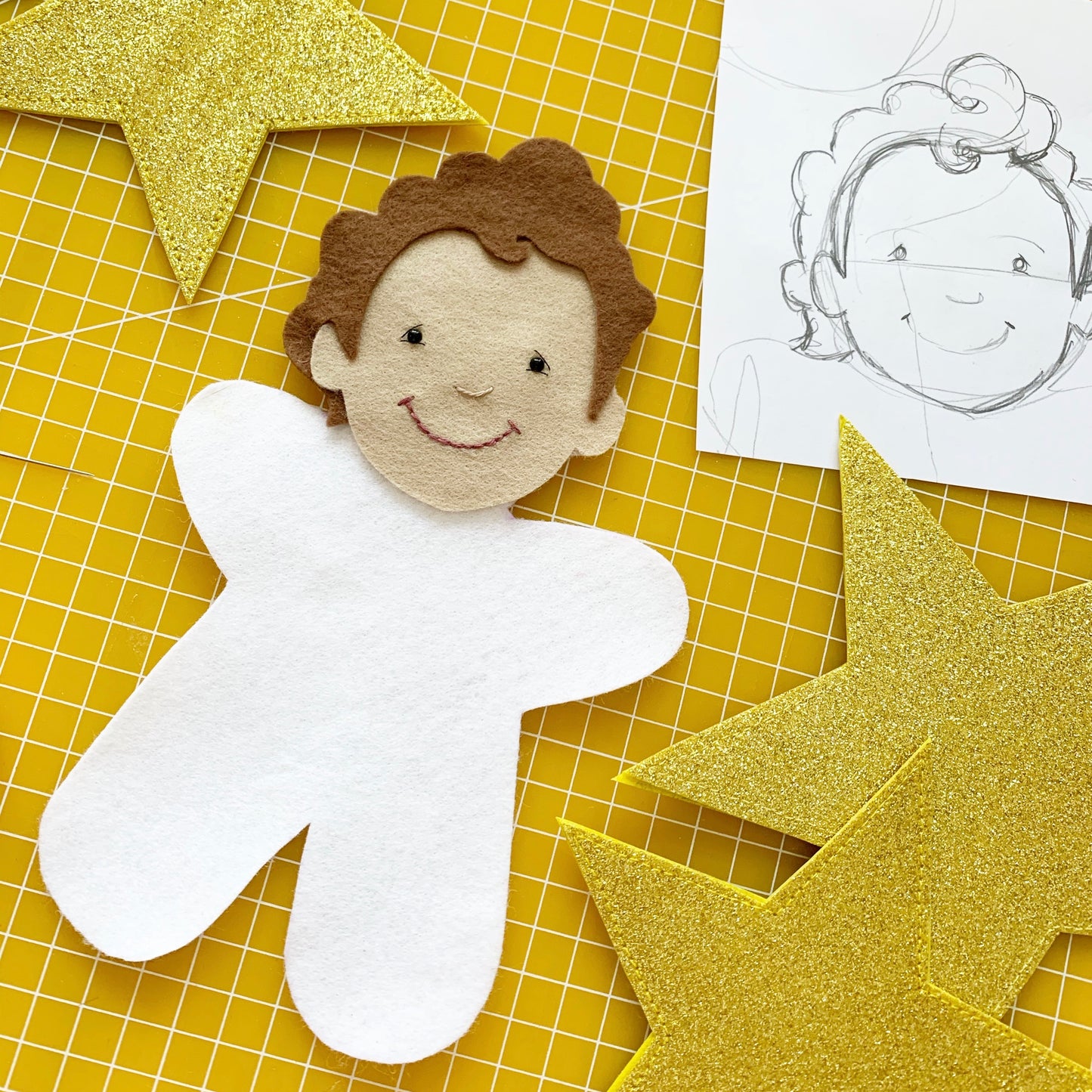 Bespoke Felt Christmas Tree topper
