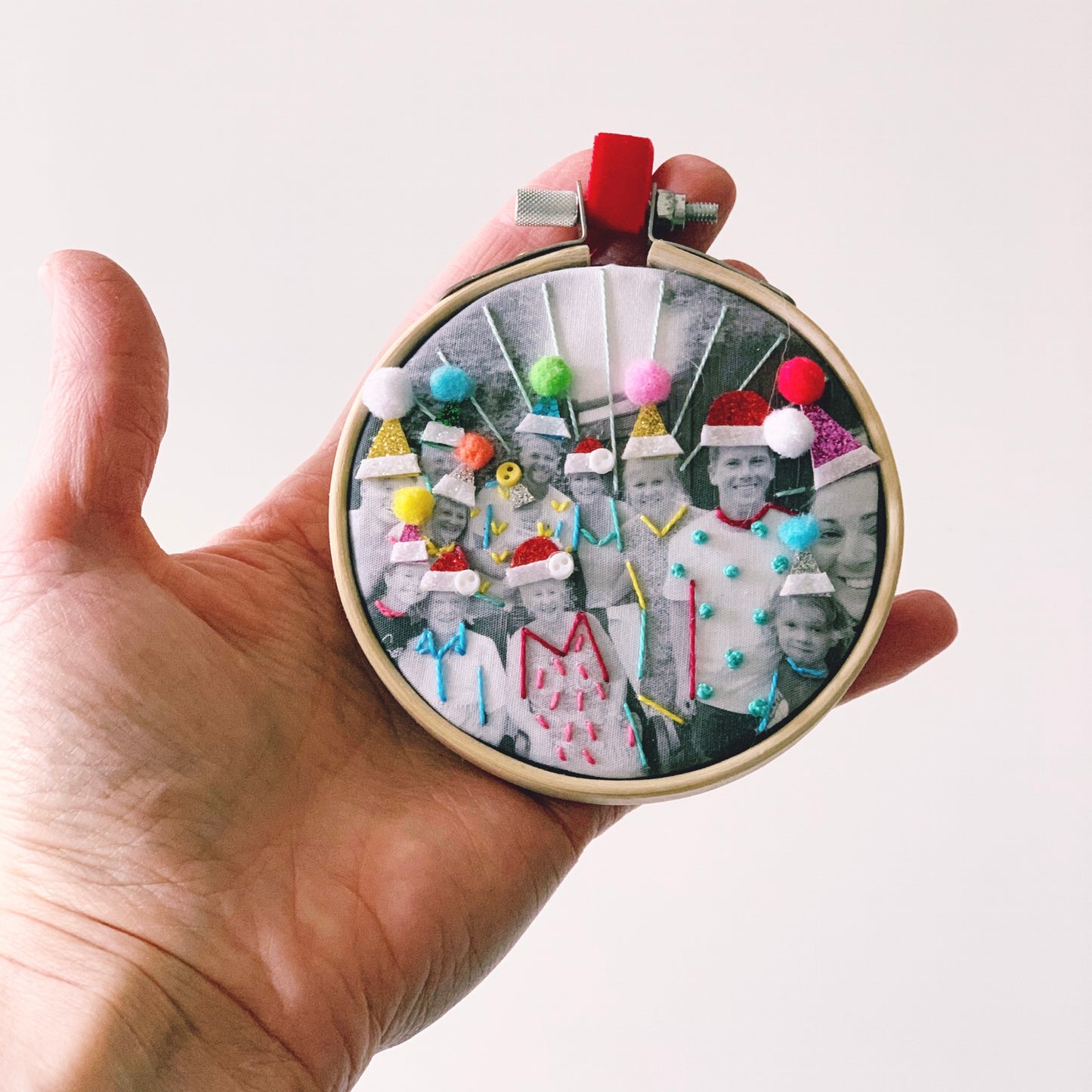 Personalised Photo Keepsake Christmas Decoration