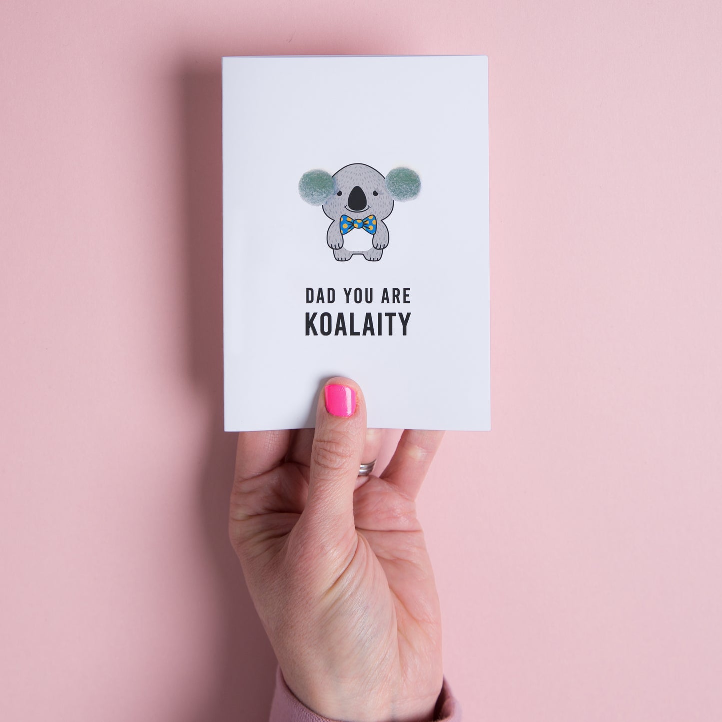 Dad Koala Card