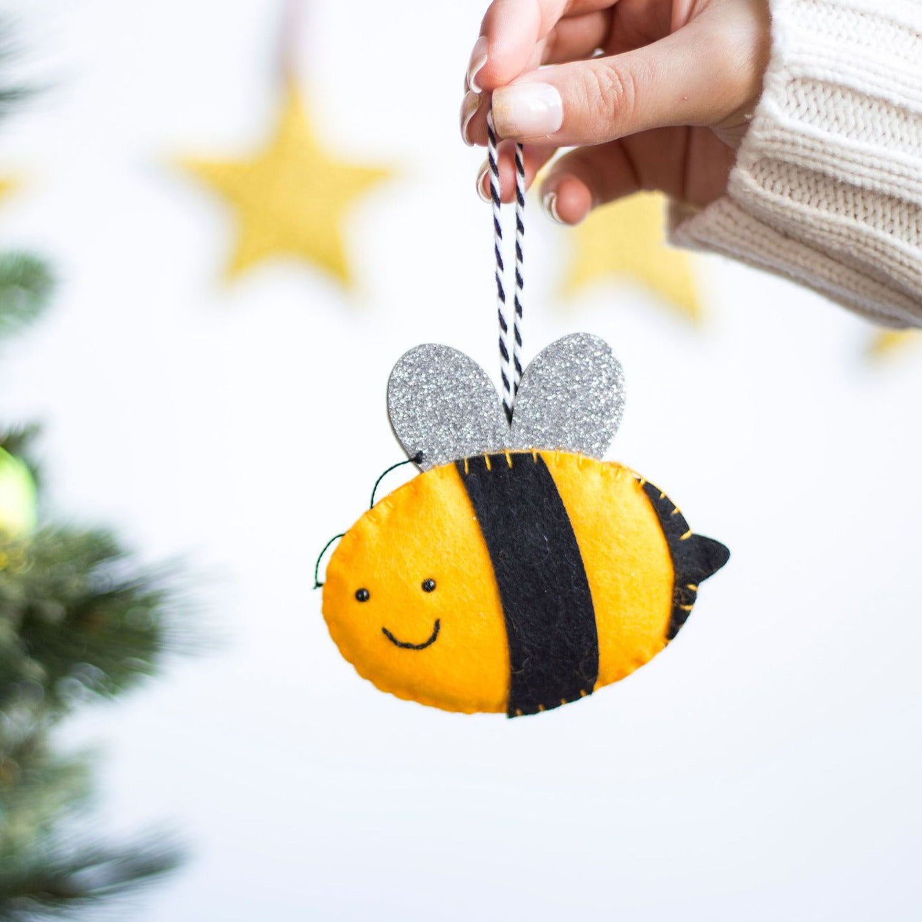 Personalised Bee Decoration
