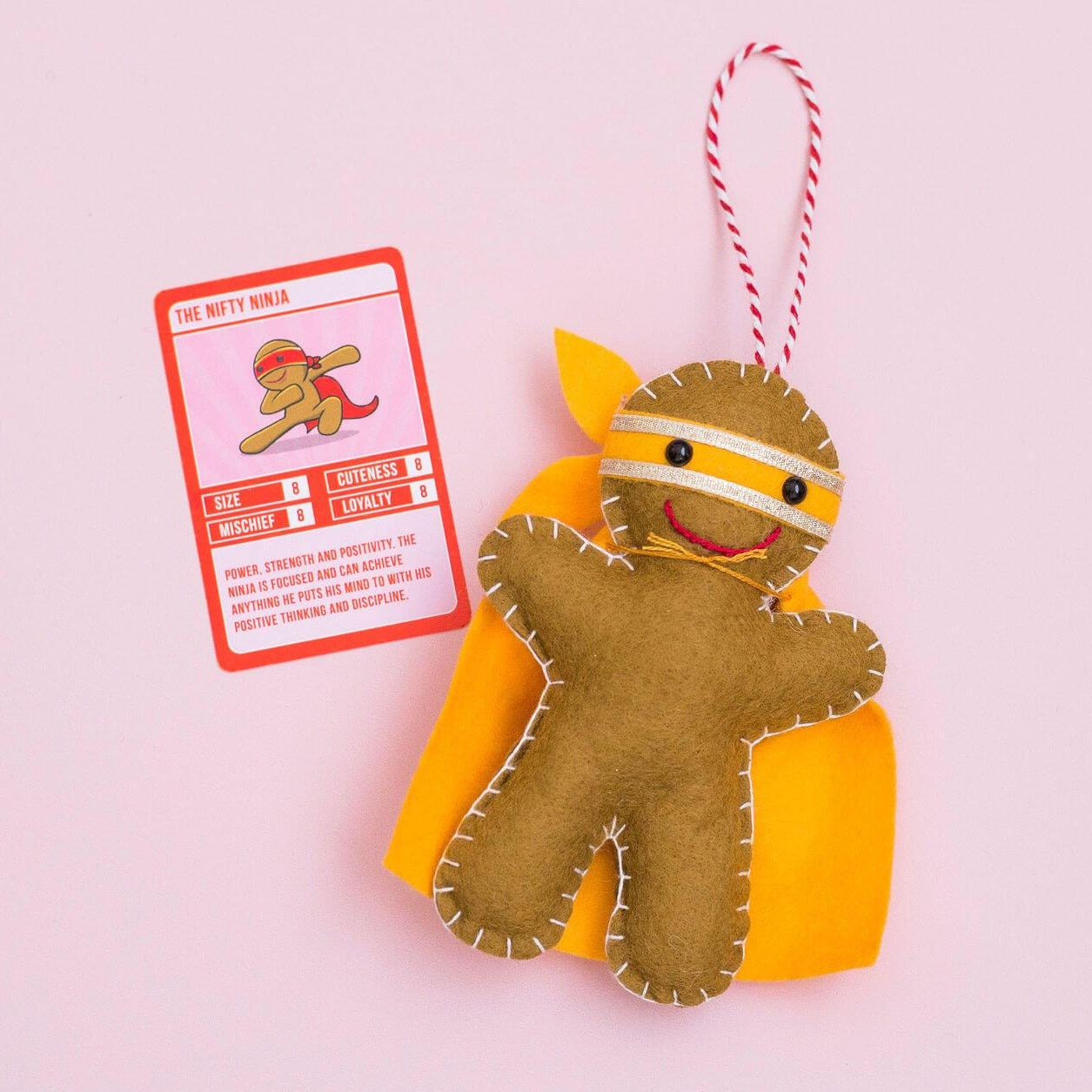 Ninjabread Man Christmas Ornament