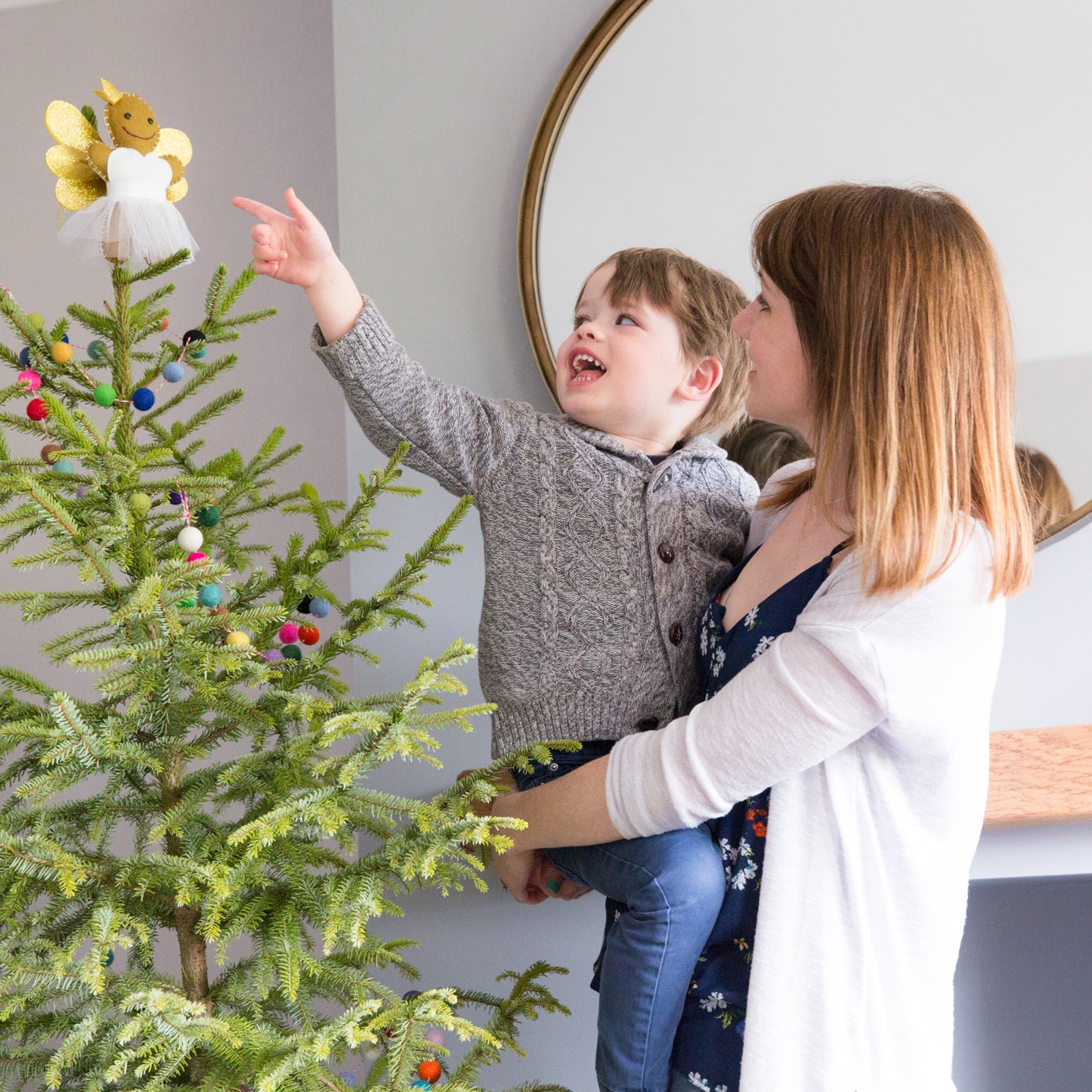 Gingerbread Angel Christmas Tree Topper