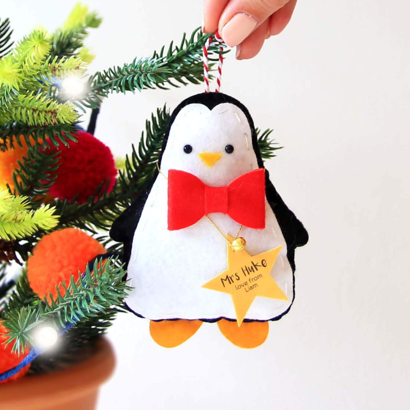 Penguin Christmas Tree Decoration