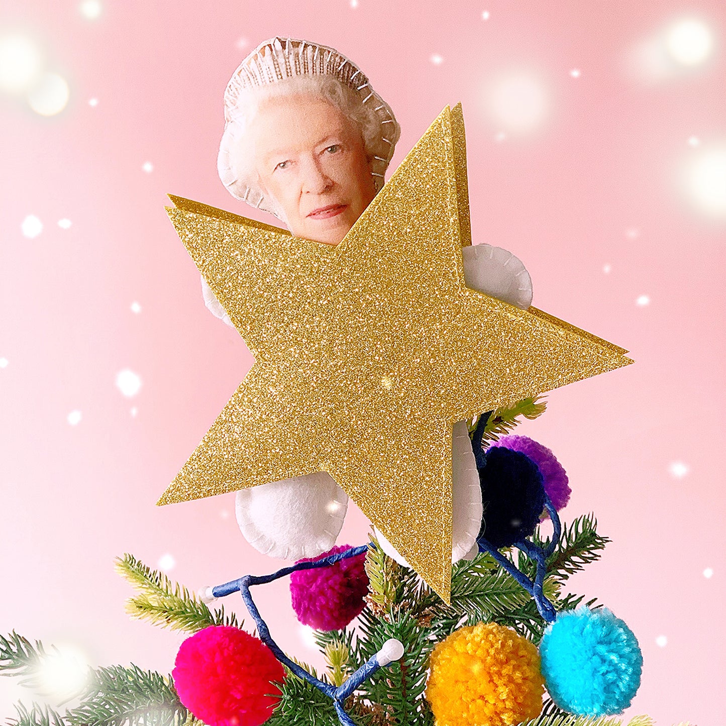 Star Photo Christmas Tree Topper
