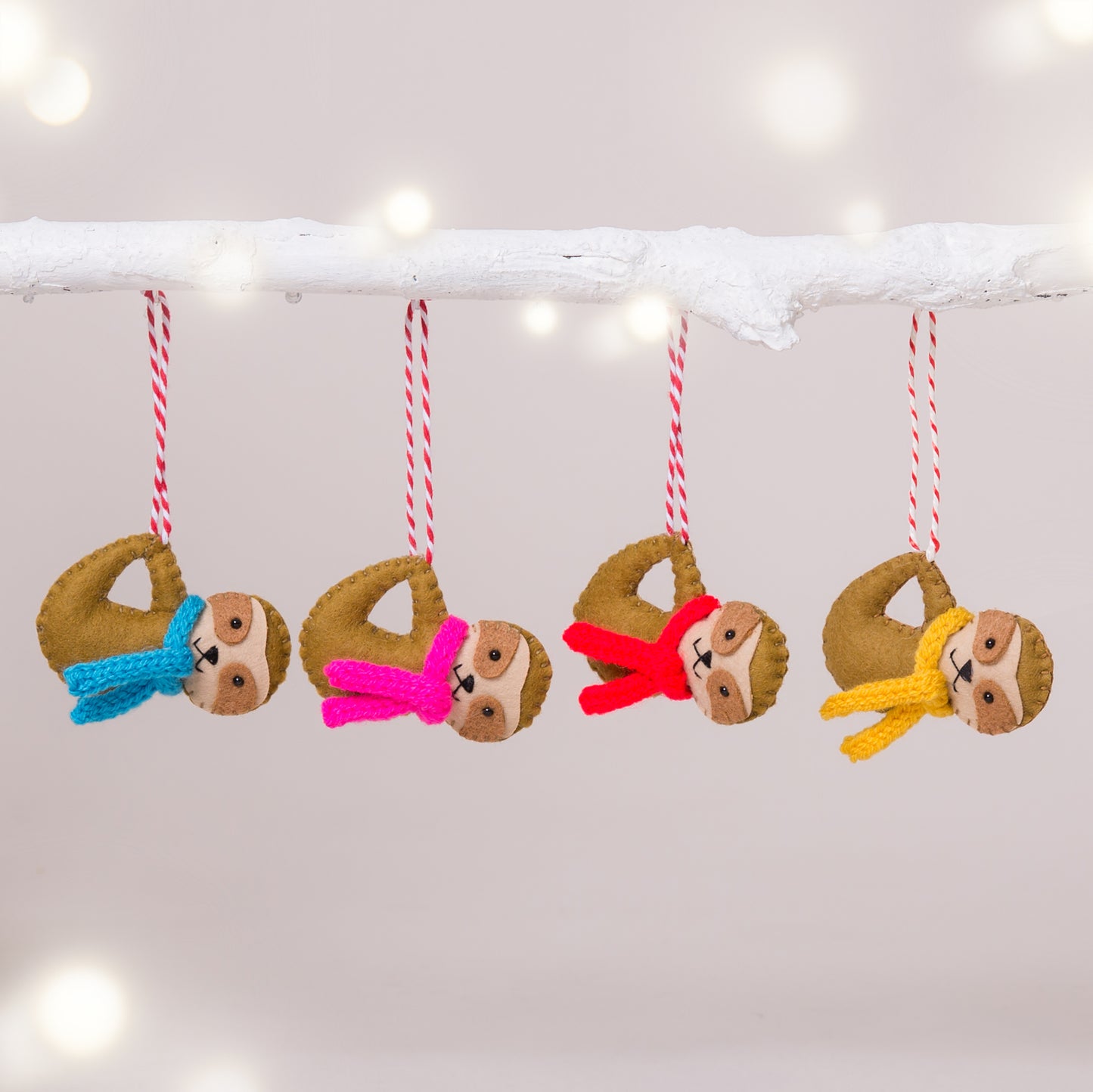 Sloth Christmas Tree Decoration