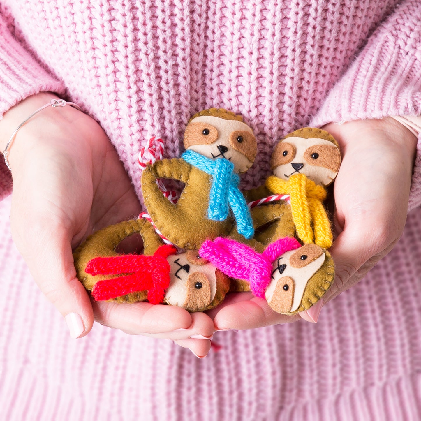 Sloth Christmas Tree Decoration