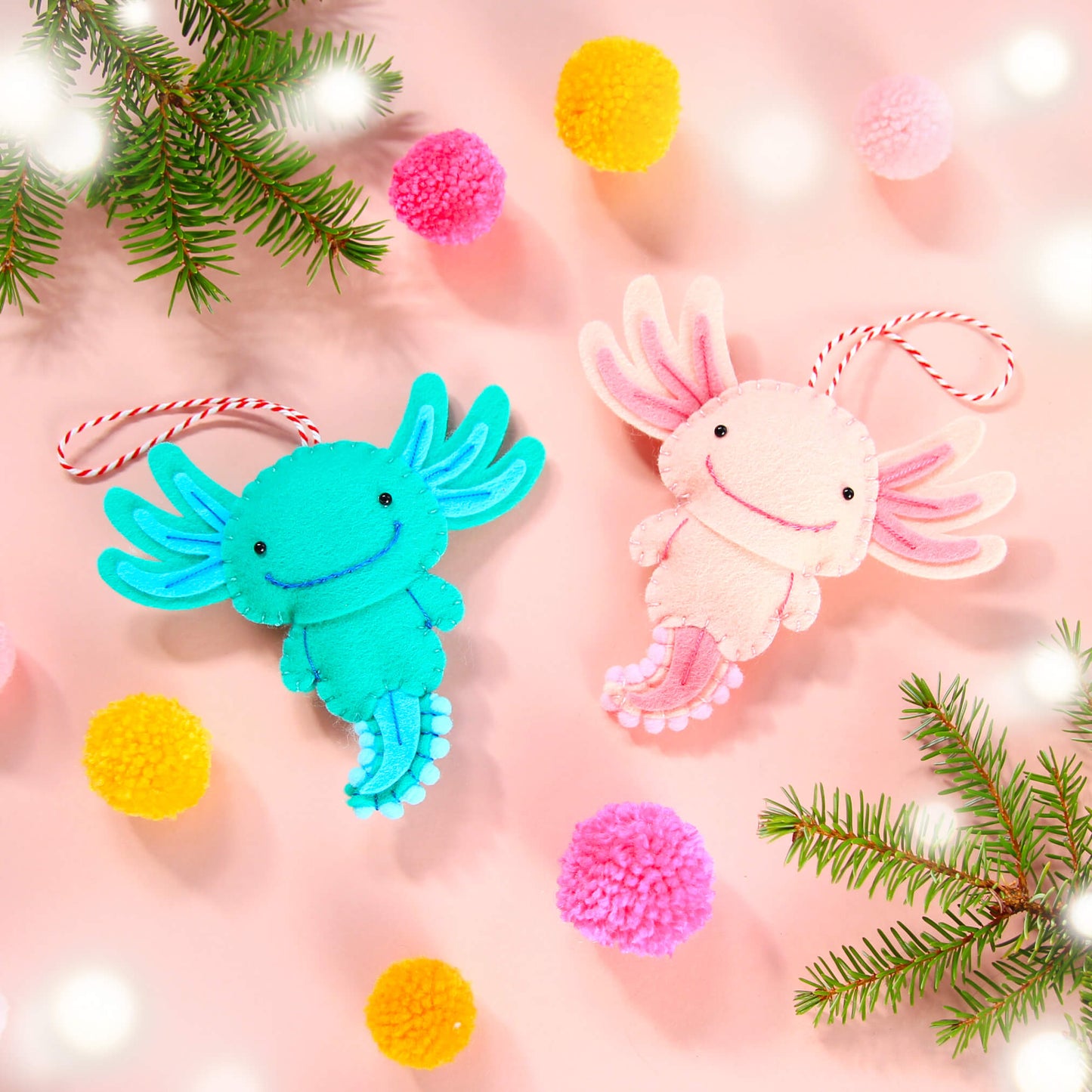 Axolotl Christmas Tree Decoration