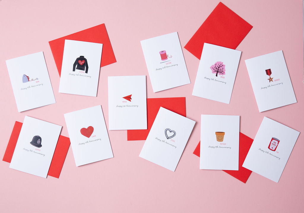15th Anniversary Card for a Crystal Anniversary