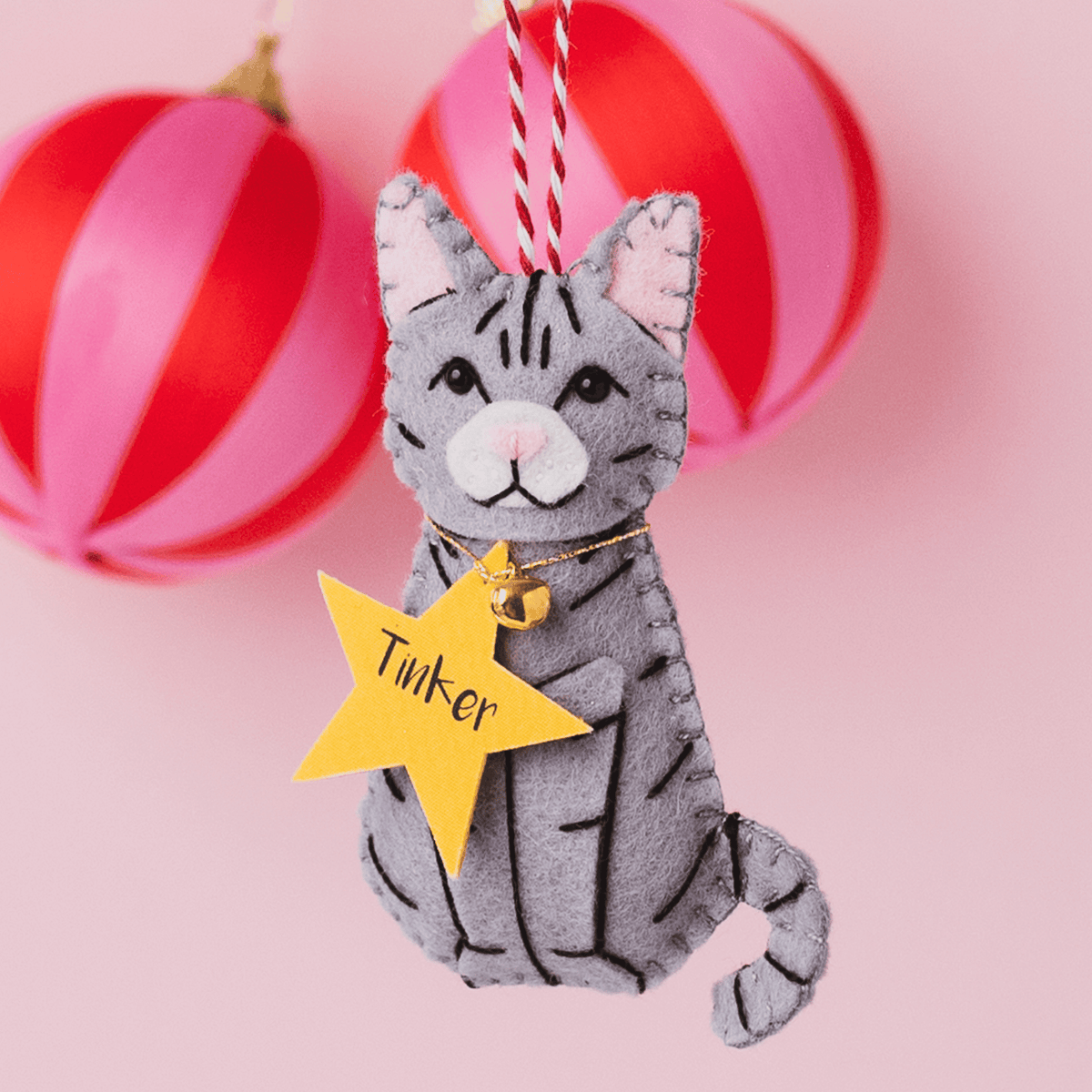 Personalised Cat Ornament