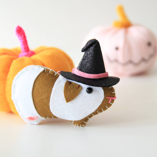 Halloween Witch Guinea Pig
