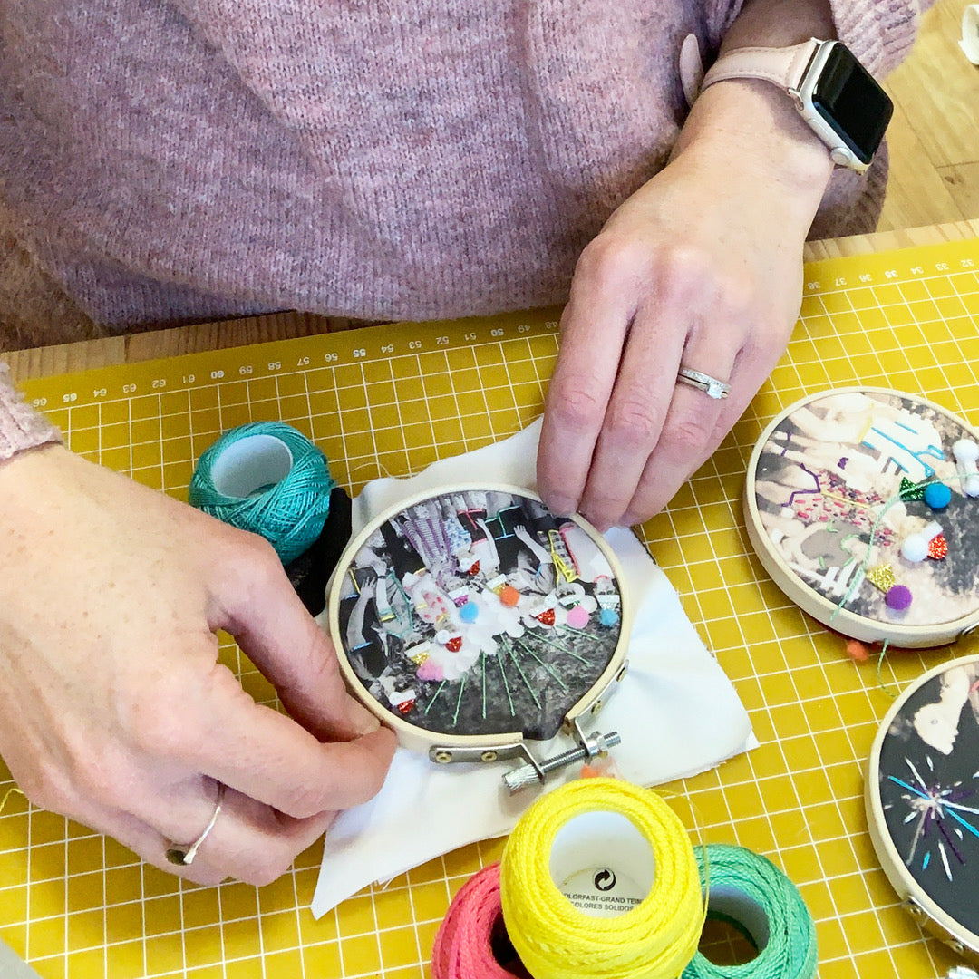 Embroider Your Favourite Photo Workshop