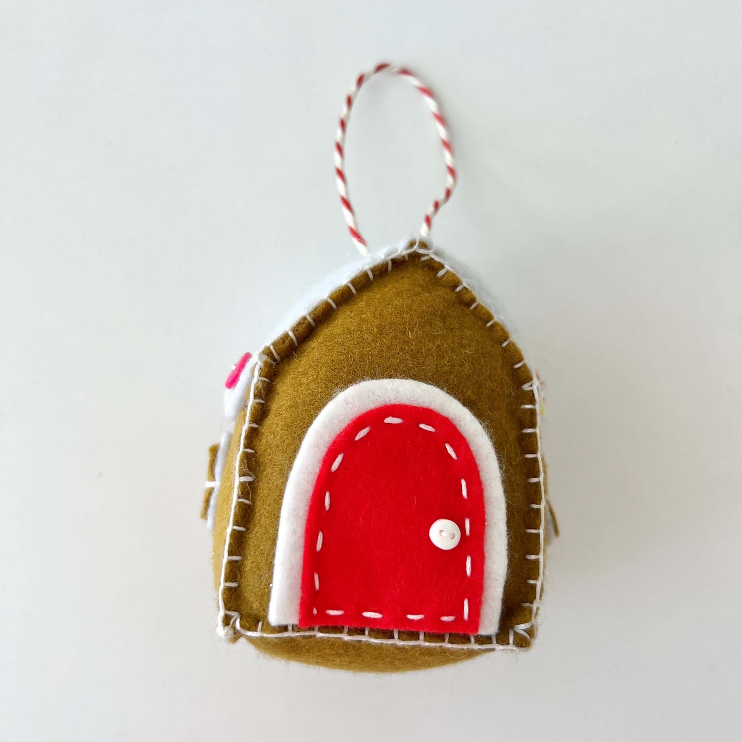 Handmade Gingerbread House Ornament