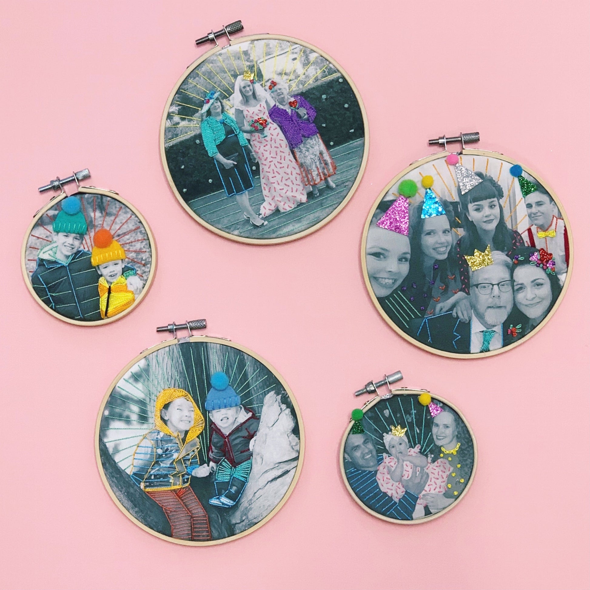 Fun and colourful personalised photo gift