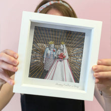 Load image into Gallery viewer, Framed Embroidered Photo Gift