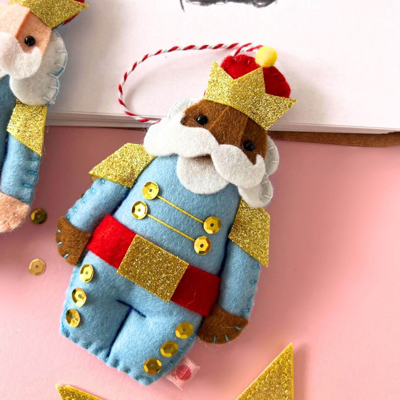 Nutcracker Personalised Christmas Ornament