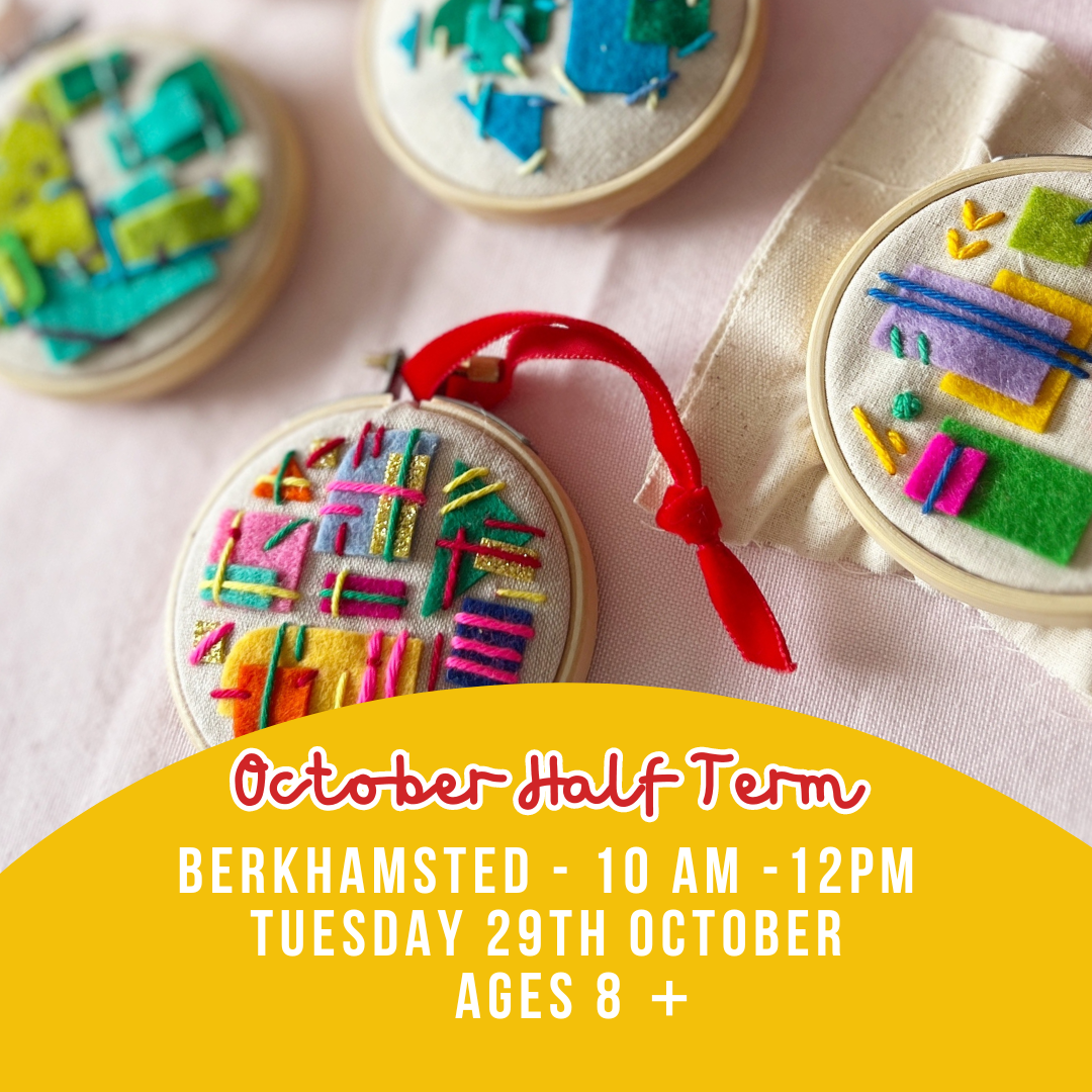 Junior Abstract Embroidery Workshop