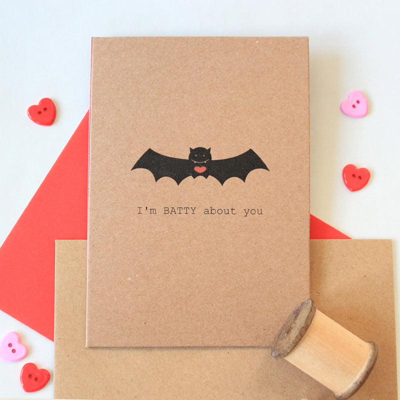 Batty Valentine's Day Card