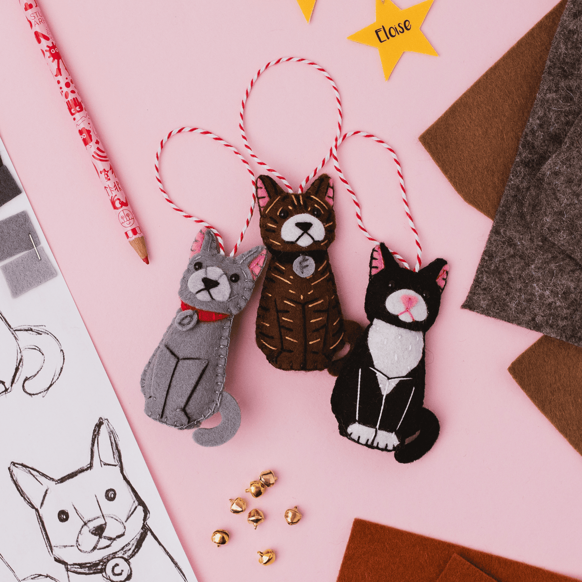Personalised Cat Ornament