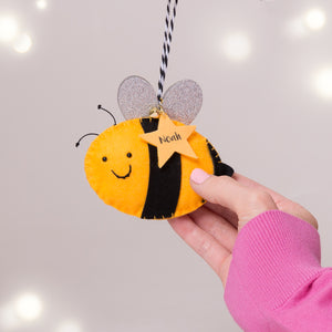 Personalised Bee Decoration