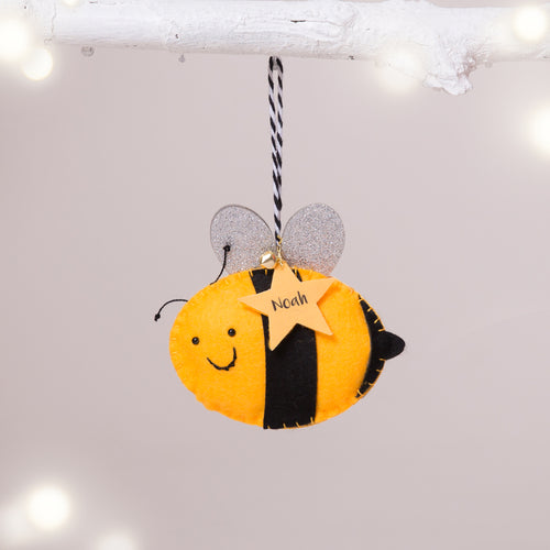 Personalised Bee Decoration