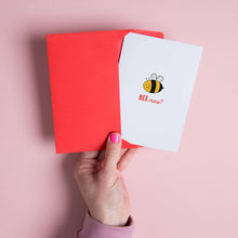 Load image into Gallery viewer, BEE Mine Valentine&#39;s Day Card