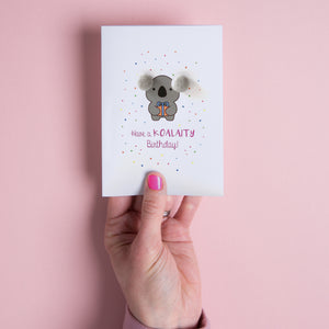Koala Birthday Card