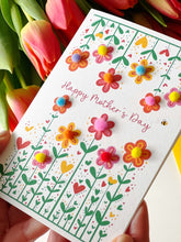Load image into Gallery viewer, Pom Pom Flowers Mother&#39;s Day Card