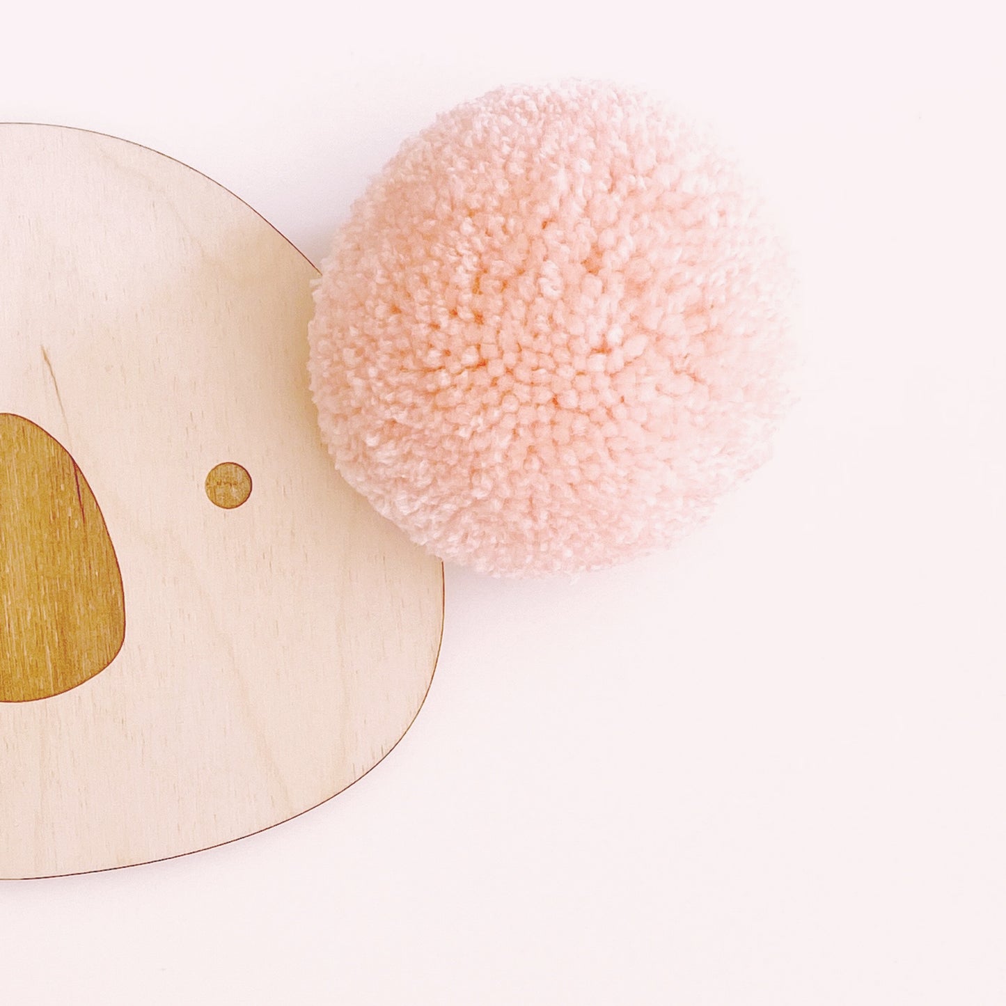 Pom Pom Koala Wall Plaque