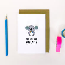 Load image into Gallery viewer, Dad Koala Card