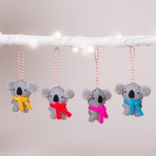 Load image into Gallery viewer, Koala Christmas Tree Decoration