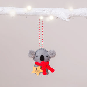 Koala Christmas Tree Decoration
