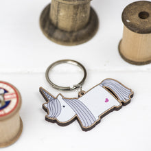 Load image into Gallery viewer, Unicorn Keyring