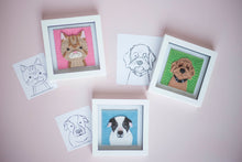 Load image into Gallery viewer, Bespoke Pet Portraits from felt