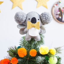 Load image into Gallery viewer, Mr Koala Christmas Tree Topper