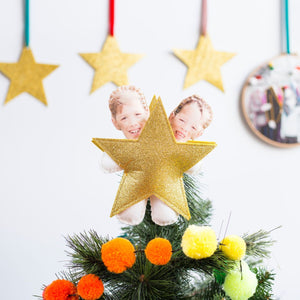 Star Photo Christmas Tree Topper