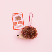 Load image into Gallery viewer, Hedgehog Christmas Decoration