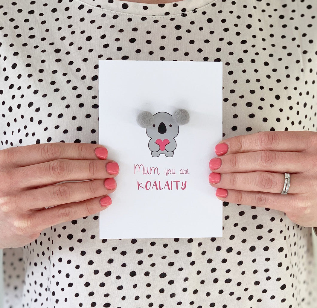 Koala Mother's Day Card
