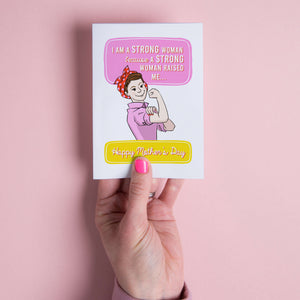 Strong Mum Mother's Day Card