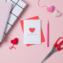 Load image into Gallery viewer, 4th Anniversary Card for a Linen Anniversary