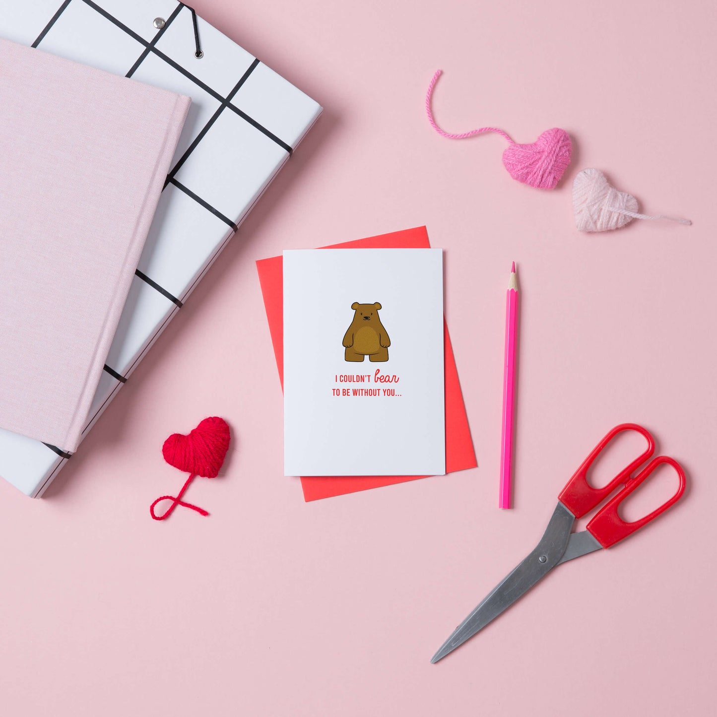 Bear Valentine's Day Card