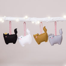 Load image into Gallery viewer, Cat Christmas Tree Decoration