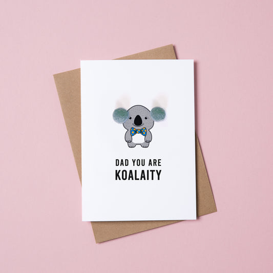 Dad Koala Card
