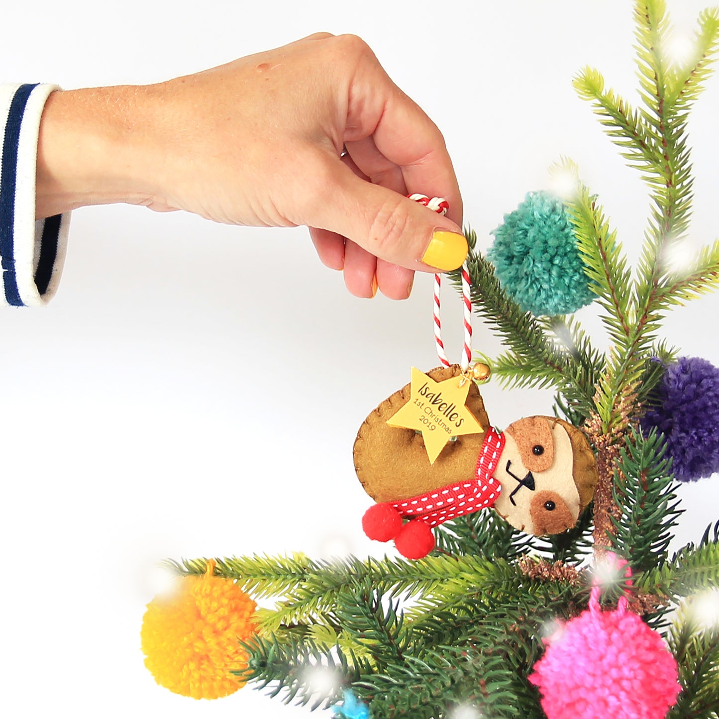 Sloth Christmas Tree Decoration